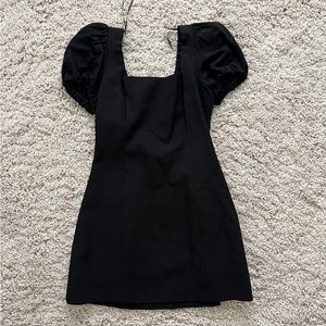 Mini black Zara dress